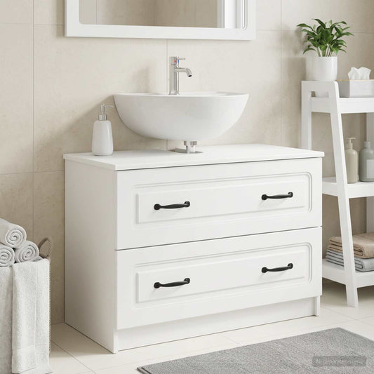 vidaXL Ντουλάπα Νιπτήρα Mπάνιου UTRECHT Λευκό 82 x 41 x 56 εκ.