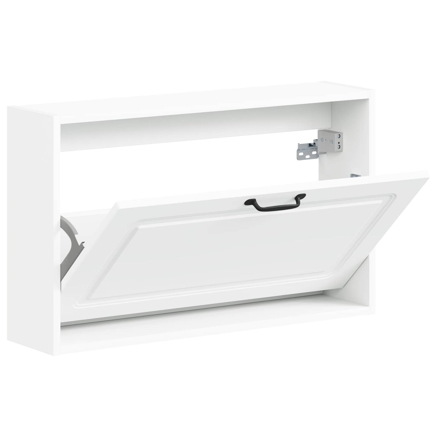 vidaXL Τοίχου Ντουλάπα Παπουτσιών UTRECHT 71 x 17 x 43 εκ Λευκό