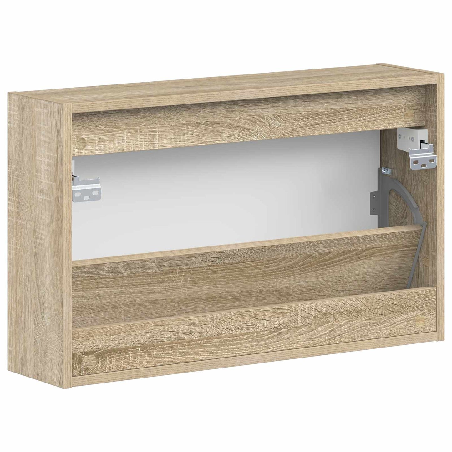 vidaXL Τοίχου Ντουλάπα Παπουτσιών UTRECHT 71 x 17 x 43 εκ Sonoma Δρυς