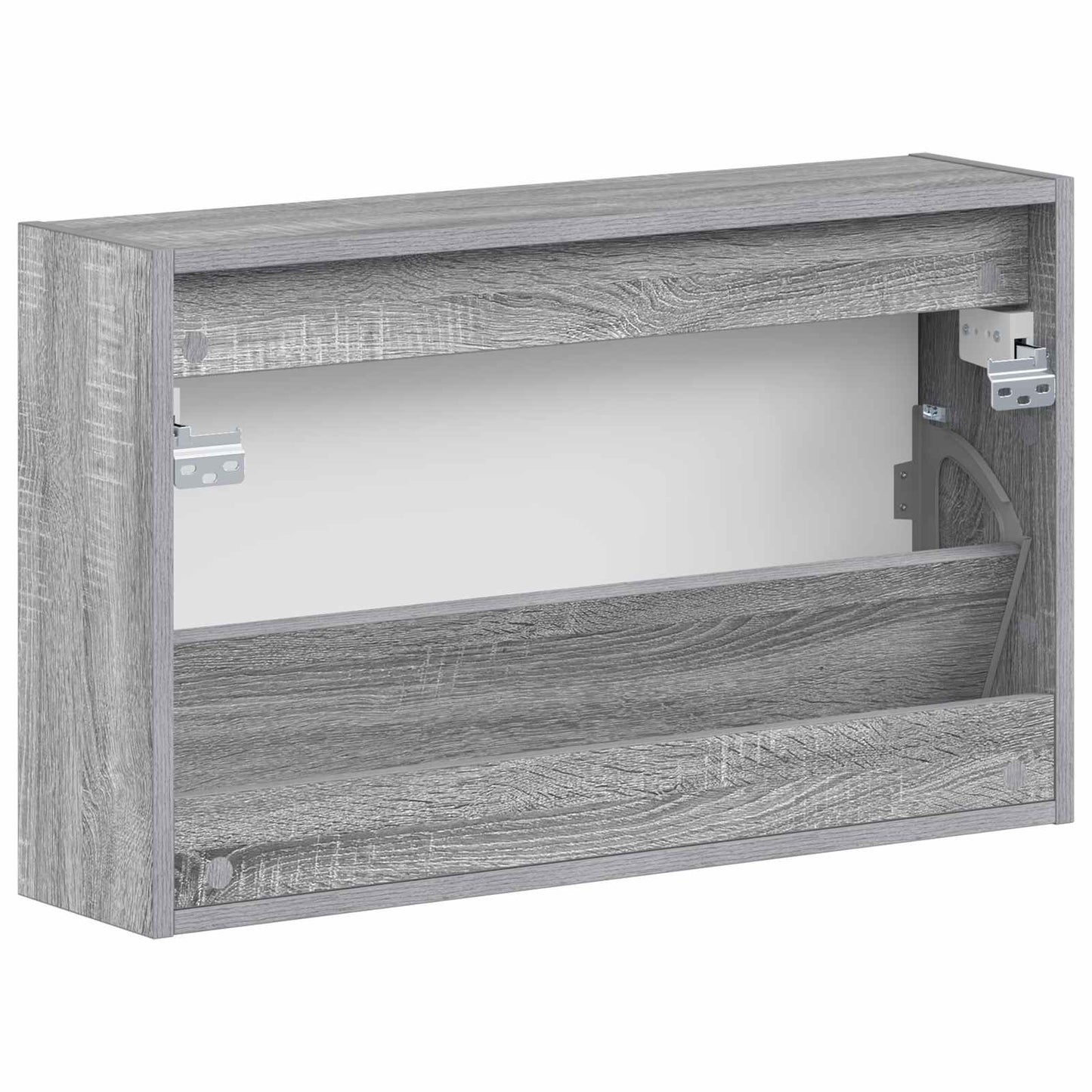 vidaXL Τοίχου Ντουλάπα Παπουτσιών UTRECHT 71 x 17 x 43 εκ Γκρι Sonoma
