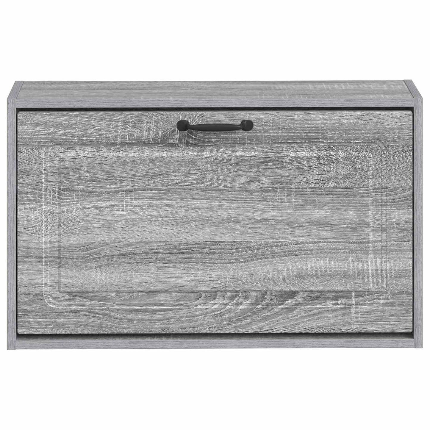vidaXL Τοίχου Ντουλάπα Παπουτσιών UTRECHT 71 x 17 x 43 εκ Γκρι Sonoma
