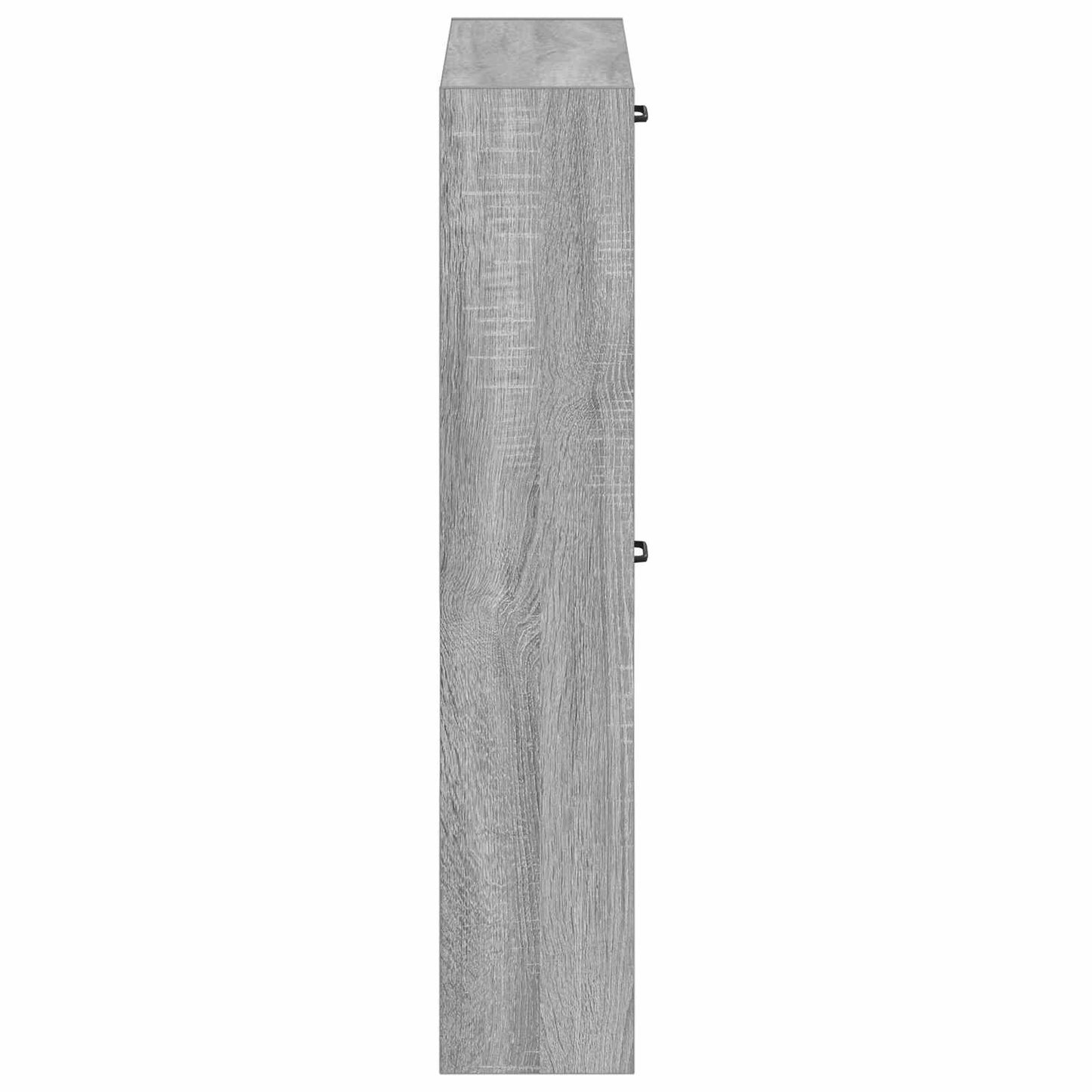 vidaXL Τοίχου Ντουλάπα Παπουτσιών UTRECHT 71 x 17 x 86 εκ. Γκρι Sonoma