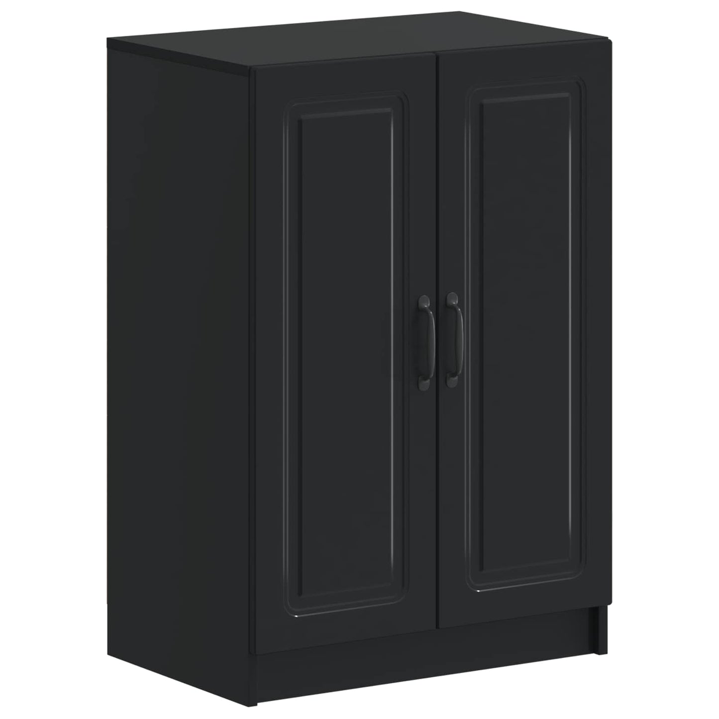 vidaXL Ντουλάπα Παπουτσιών UTRECHT 59,5 x 39,5 x 87 εκ Μαύρο