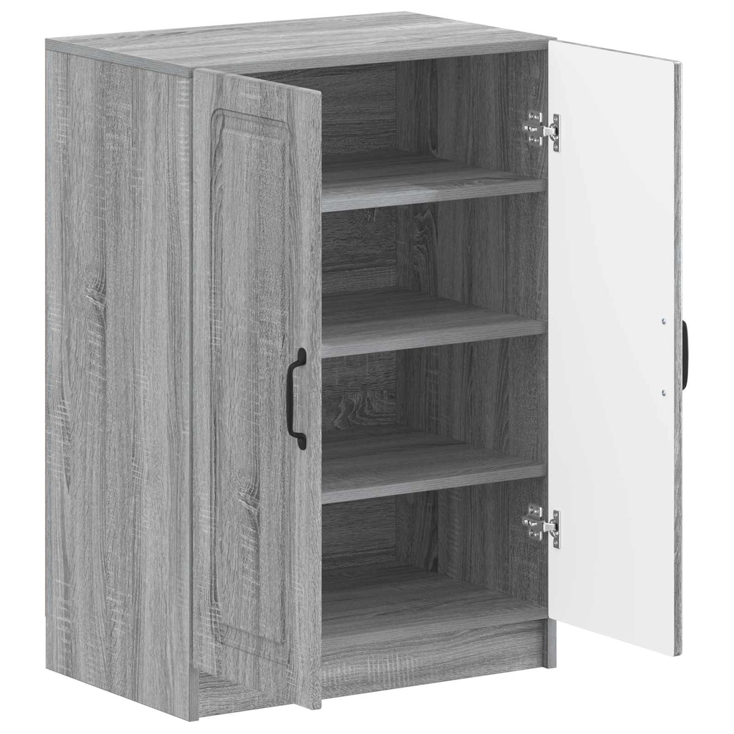 vidaXL Ντουλάπα Παπουτσιών UTRECHT 59,5 x 39,5 x 87 εκ Γκρι Sonoma