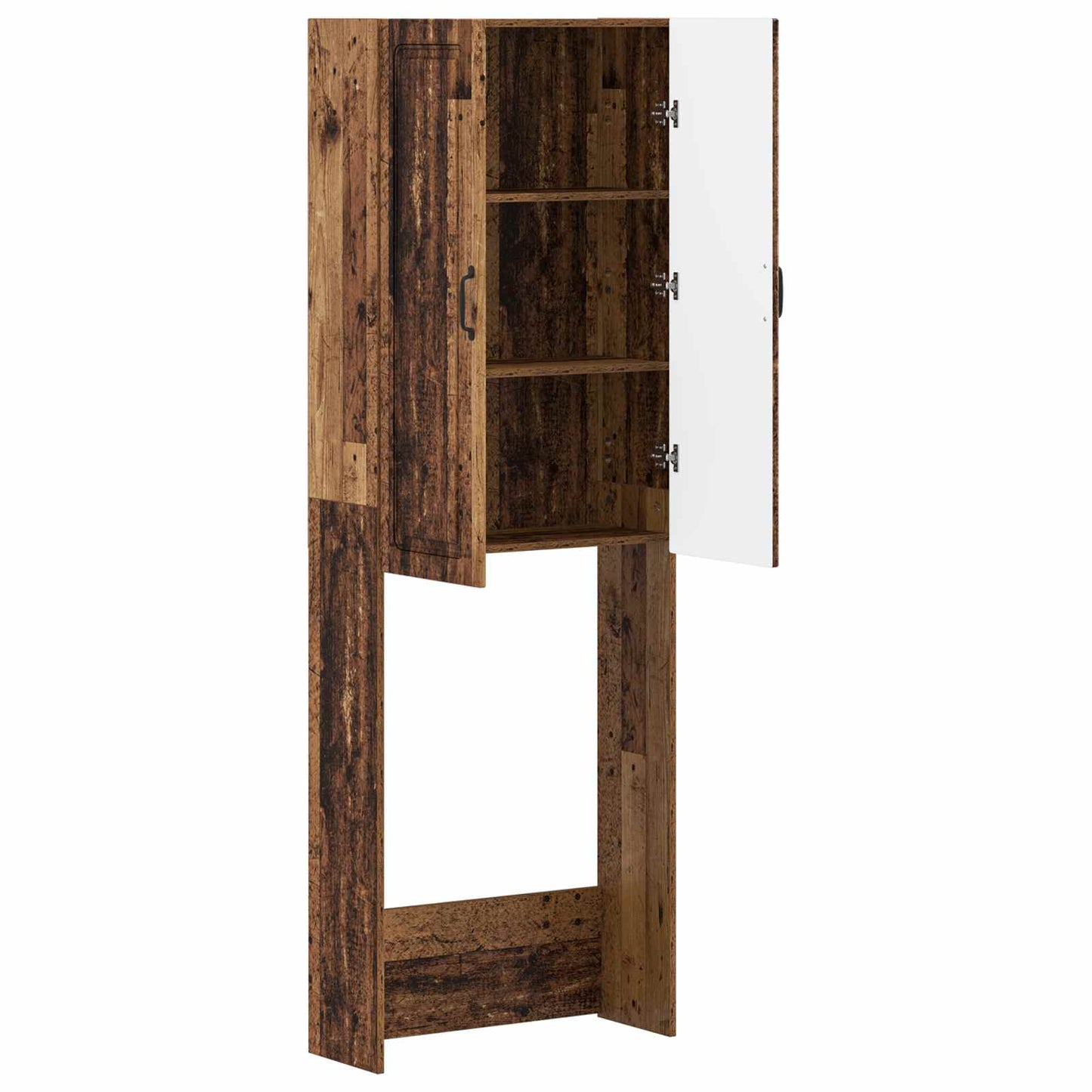 vidaXL Ντουλάπα τουαλέτας UTRECHT Παλαιωμένο ξύλο 66 x 25,5 x 190 εκ.