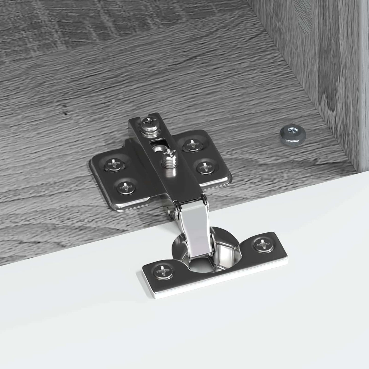 vidaXL Ντουλάπα LED Τηλεόρασης Γκρι Sonoma Επεξεργασμένο Ξύλο