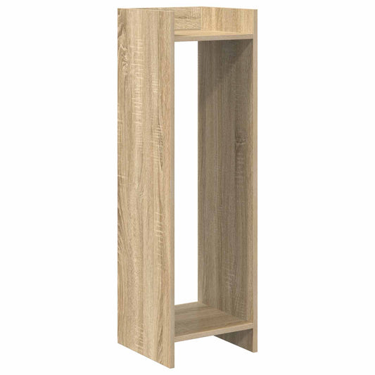 vidaXL Βάση φυτών με ράφι Δρύς Sonoma 30 x 30 x 100 εκ