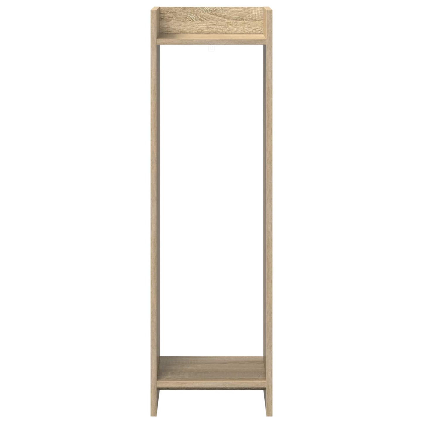 vidaXL Βάση φυτών με ράφι Δρύς Sonoma 30 x 30 x 100 εκ