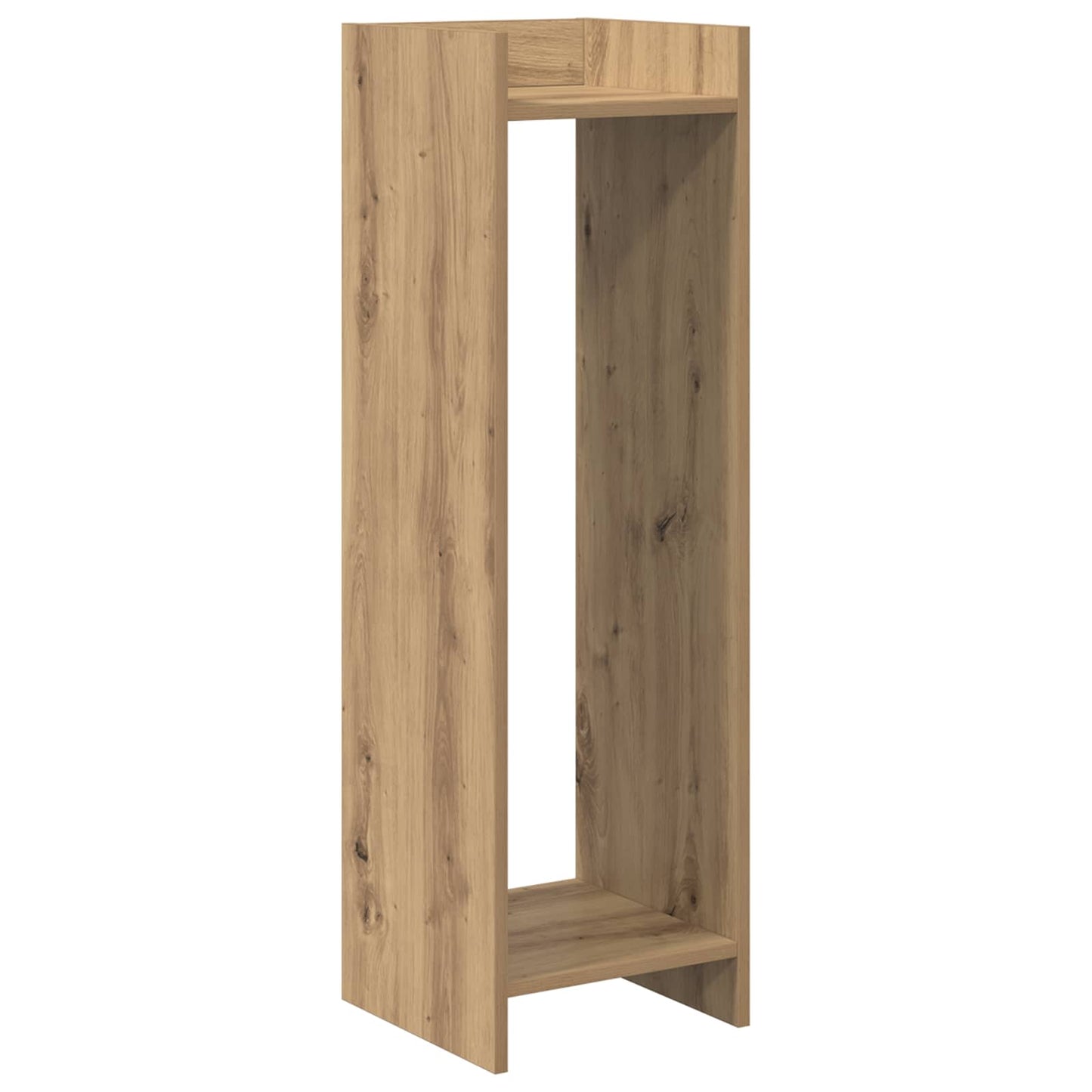 vidaXL Βάση φυτών Artisan Δρυς 30 x 30 x 100 εκ Επεξεργασμένο Ξύλο