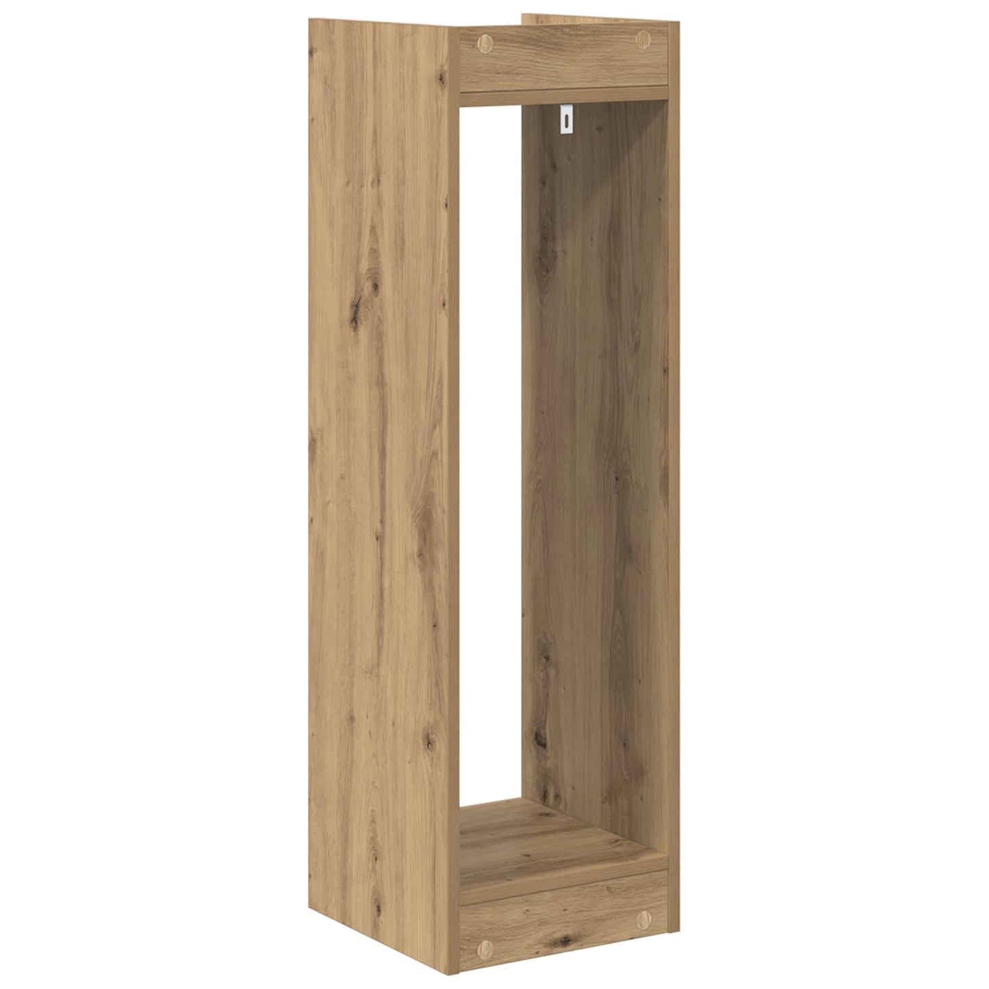 vidaXL Βάση φυτών Artisan Δρυς 30 x 30 x 100 εκ Επεξεργασμένο Ξύλο