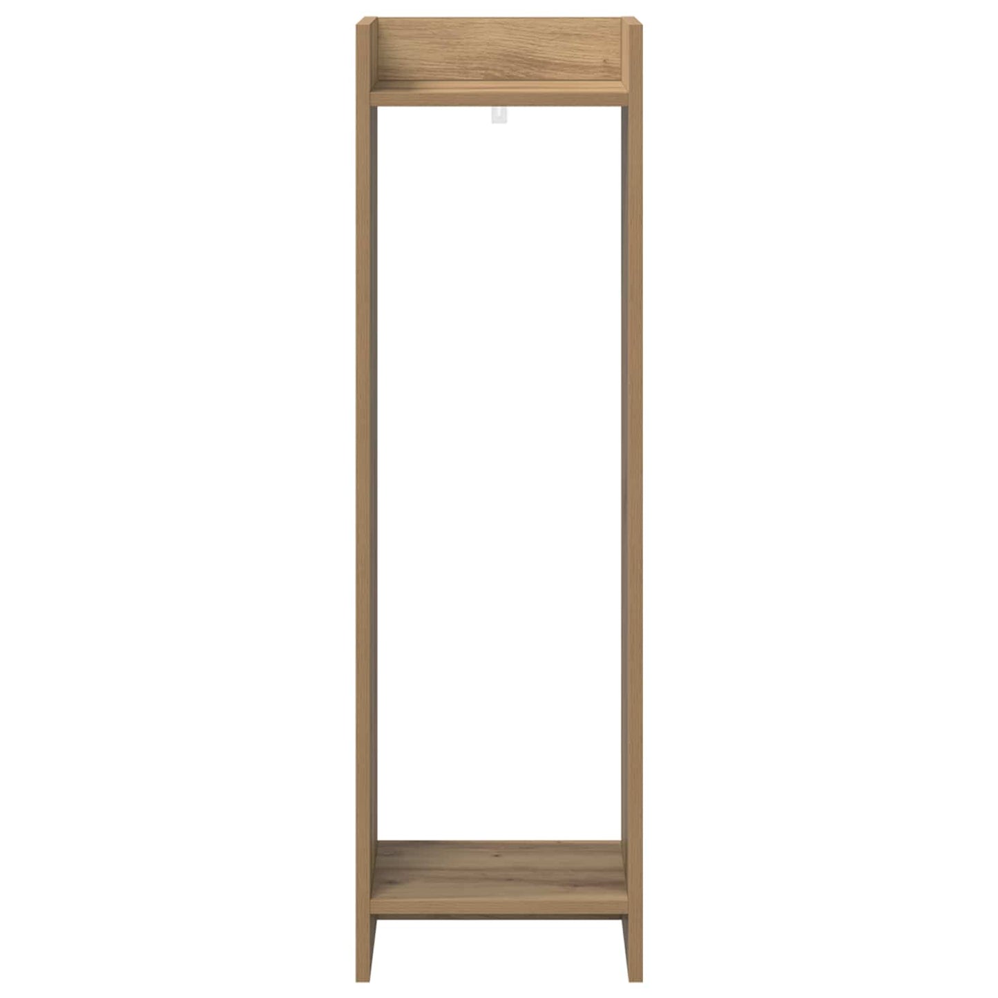 vidaXL Βάση φυτών Artisan Δρυς 30 x 30 x 100 εκ Επεξεργασμένο Ξύλο