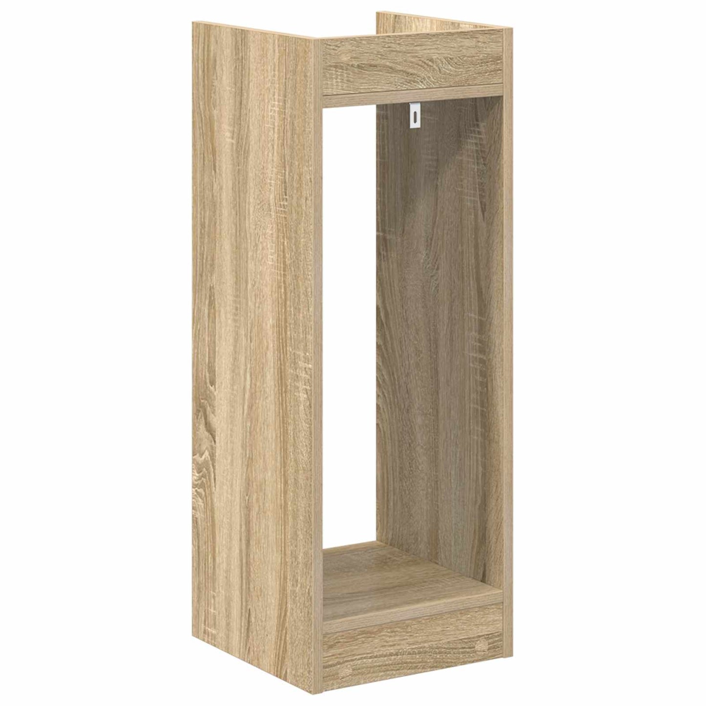 vidaXL Βάση φυτών με ράφι Δρύς Sonoma 30 x 30 x 80 cm