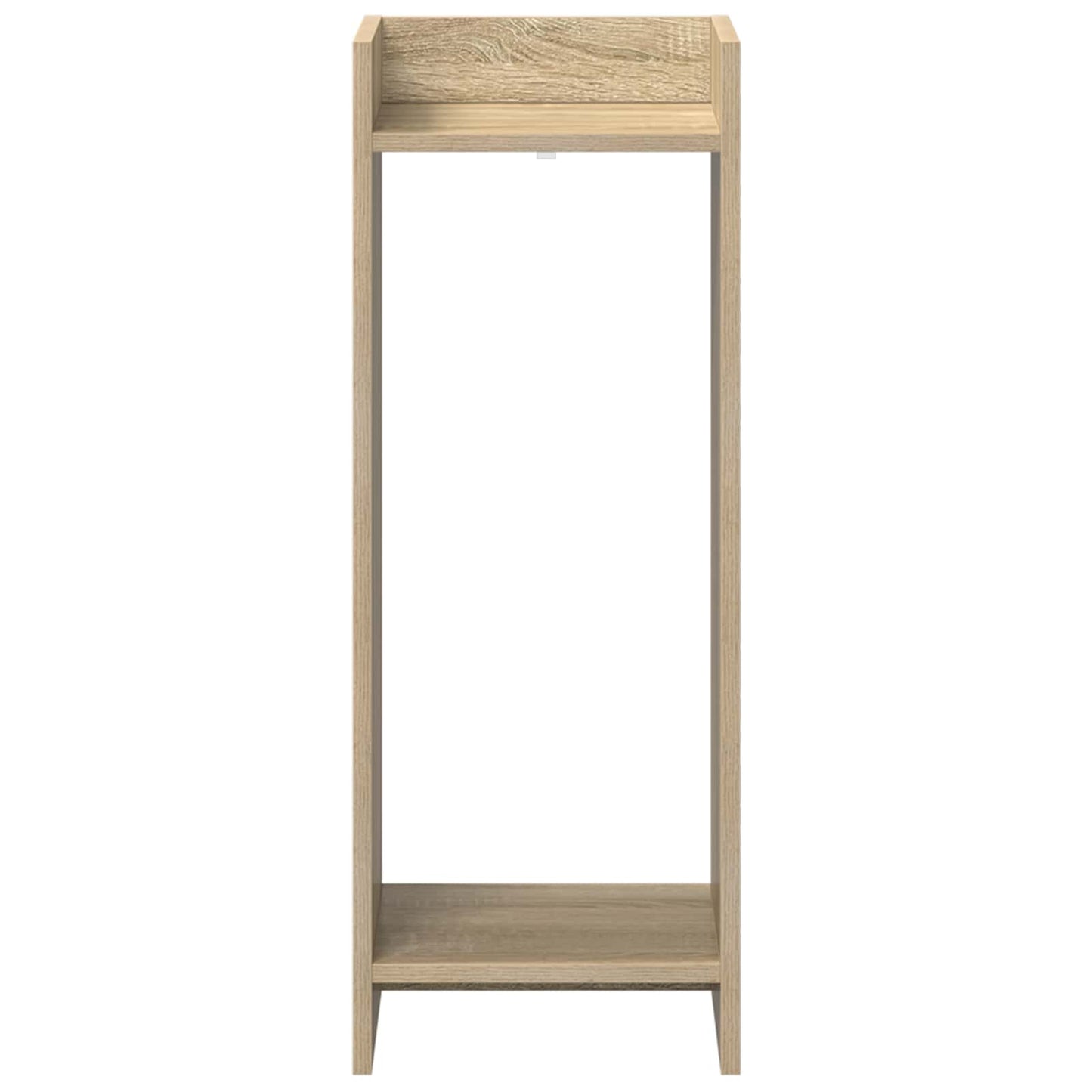 vidaXL Βάση φυτών με ράφι Δρύς Sonoma 30 x 30 x 80 cm