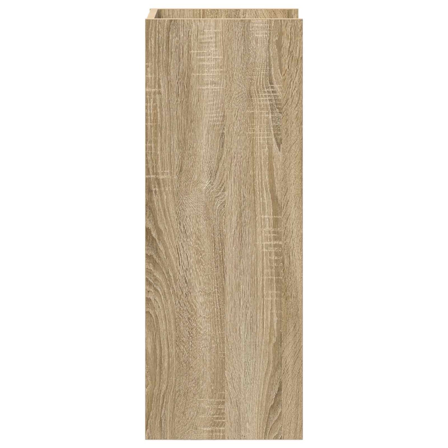 vidaXL Βάση φυτών με ράφι 2 pcs Δρύς Sonoma 30 x 30 x 80 cm