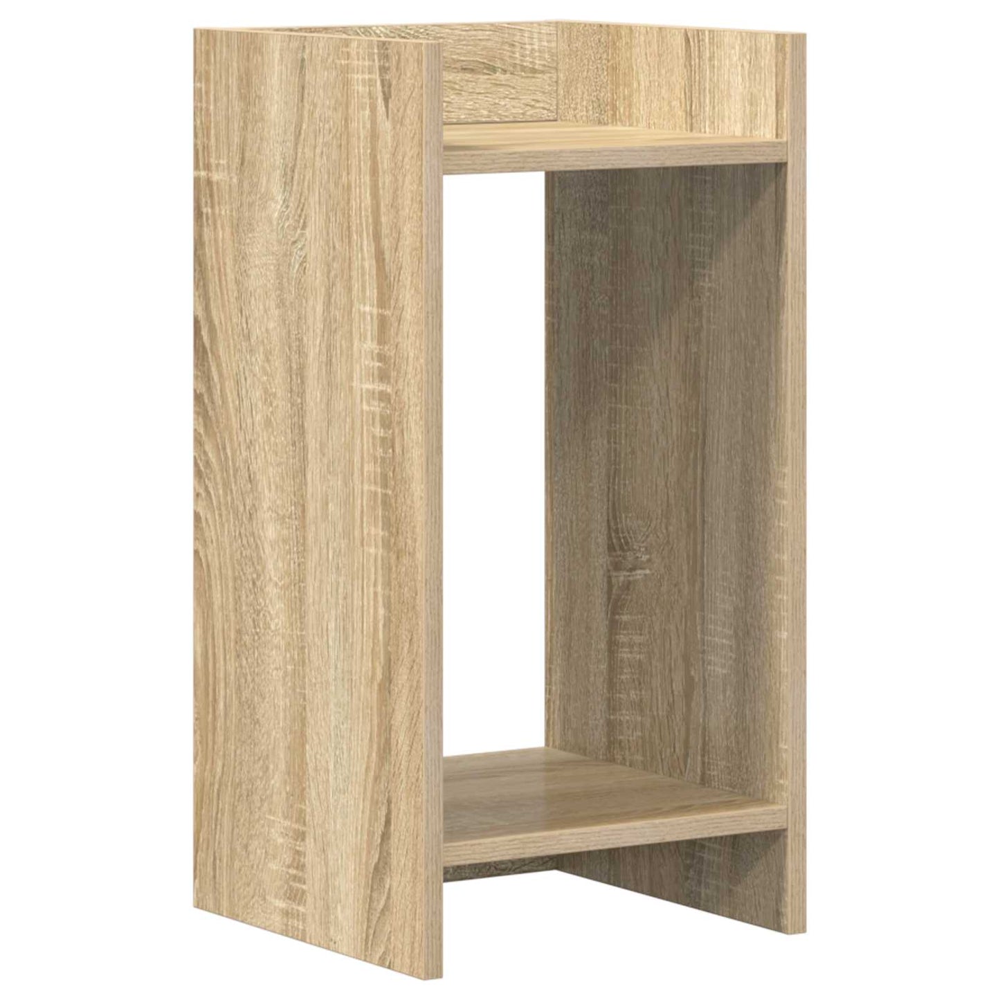vidaXL Βάση φυτών με ράφι 2 pcs Δρύς Sonoma 30 x 30 x 60 cm