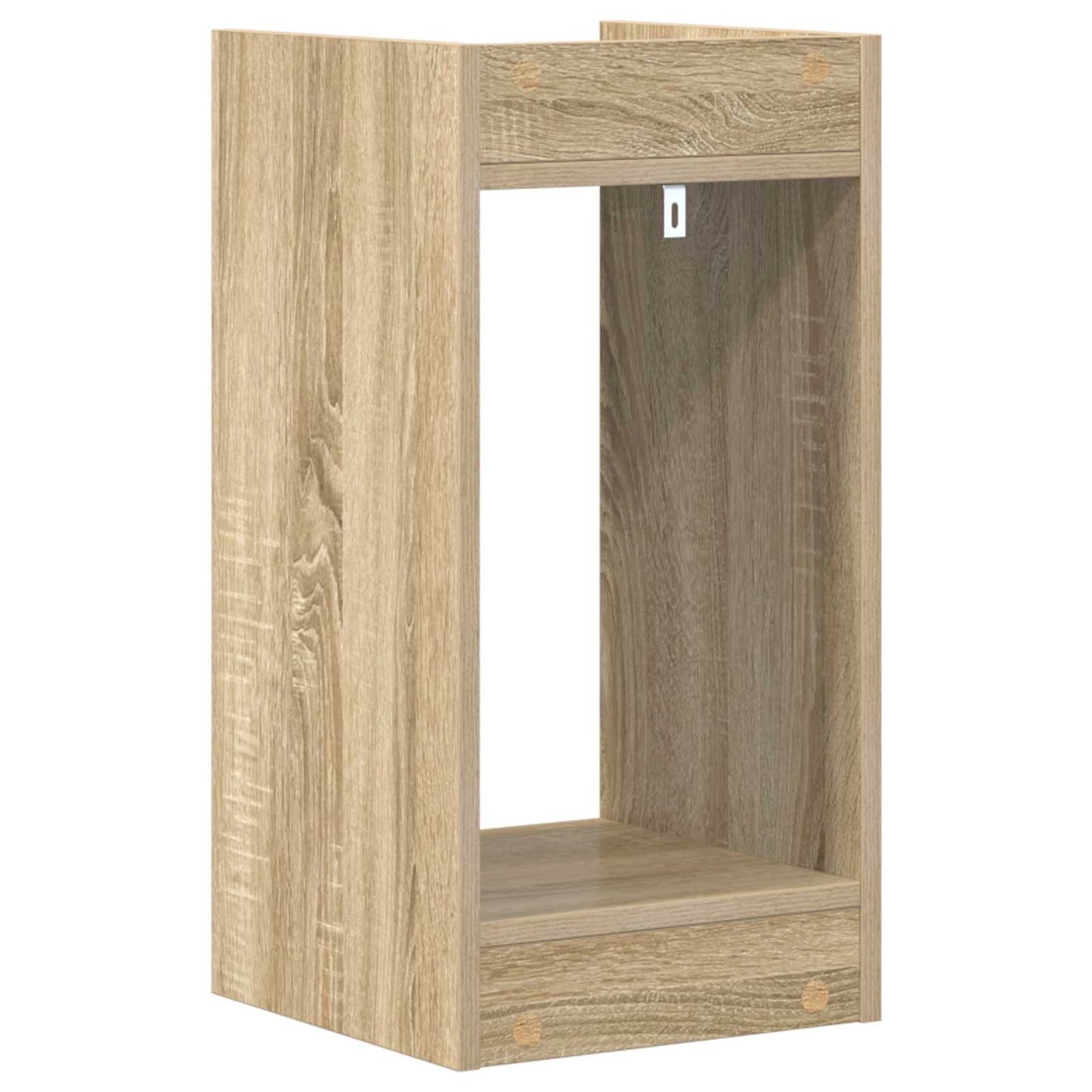 vidaXL Βάση φυτών με ράφι 2 pcs Δρύς Sonoma 30 x 30 x 60 cm