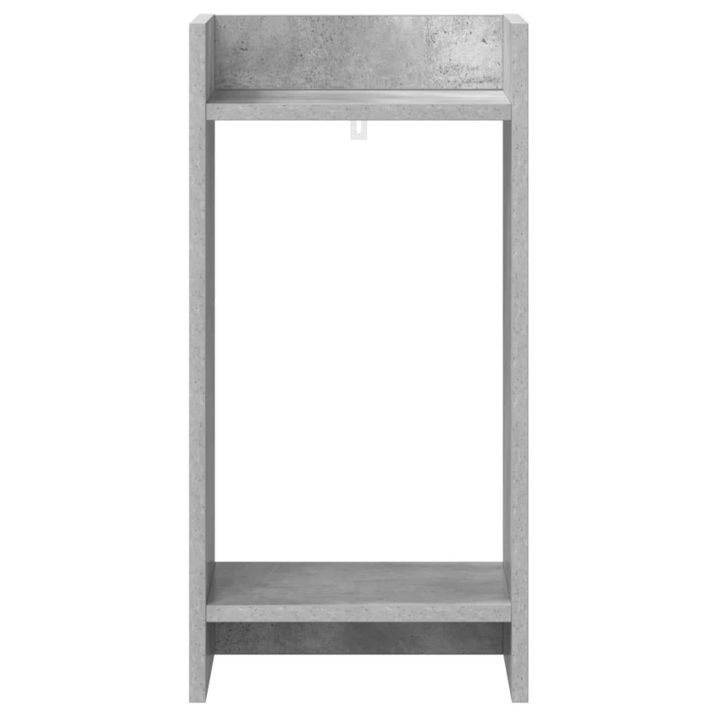 vidaXL Βάση φυτών με ράφι Σκυρόχρωμο Γκρι 30 x 30 x 60 cm