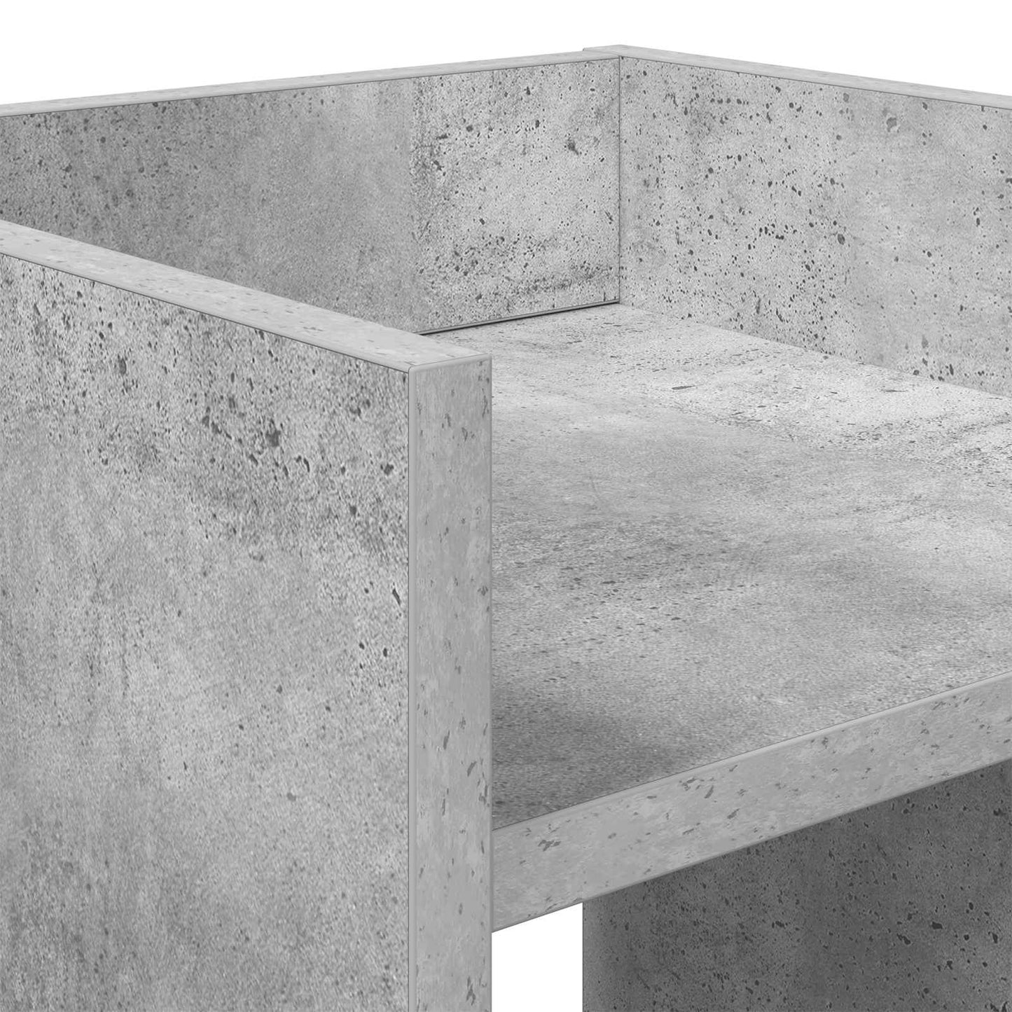 vidaXL Βάση φυτών με ράφι 2 pcs Σκυρόχρωμο Γκρι 30 x 30 x 60 cm
