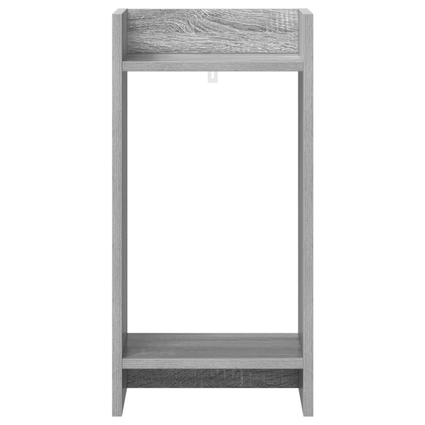 vidaXL Βάση φυτών με ράφι 2 pcs Γκρι Σονομά 30 x 30 x 60 cm