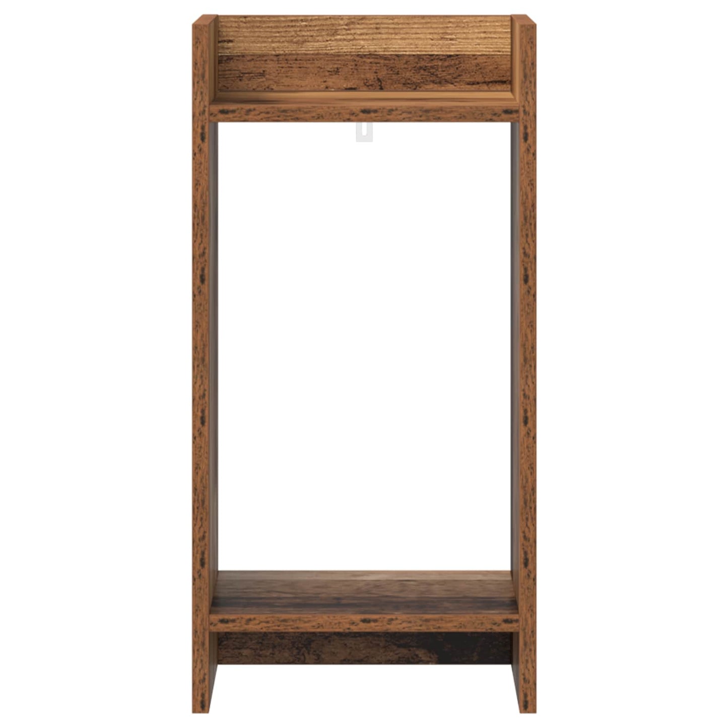 vidaXL Βάση φυτών με ράφι 2 pcs Παλιό ξύλο 30 x 30 x 60 cm