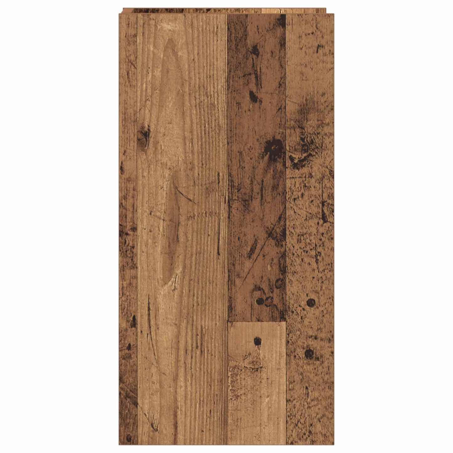 vidaXL Βάση φυτών με ράφι 2 pcs Παλιό ξύλο 30 x 30 x 60 cm