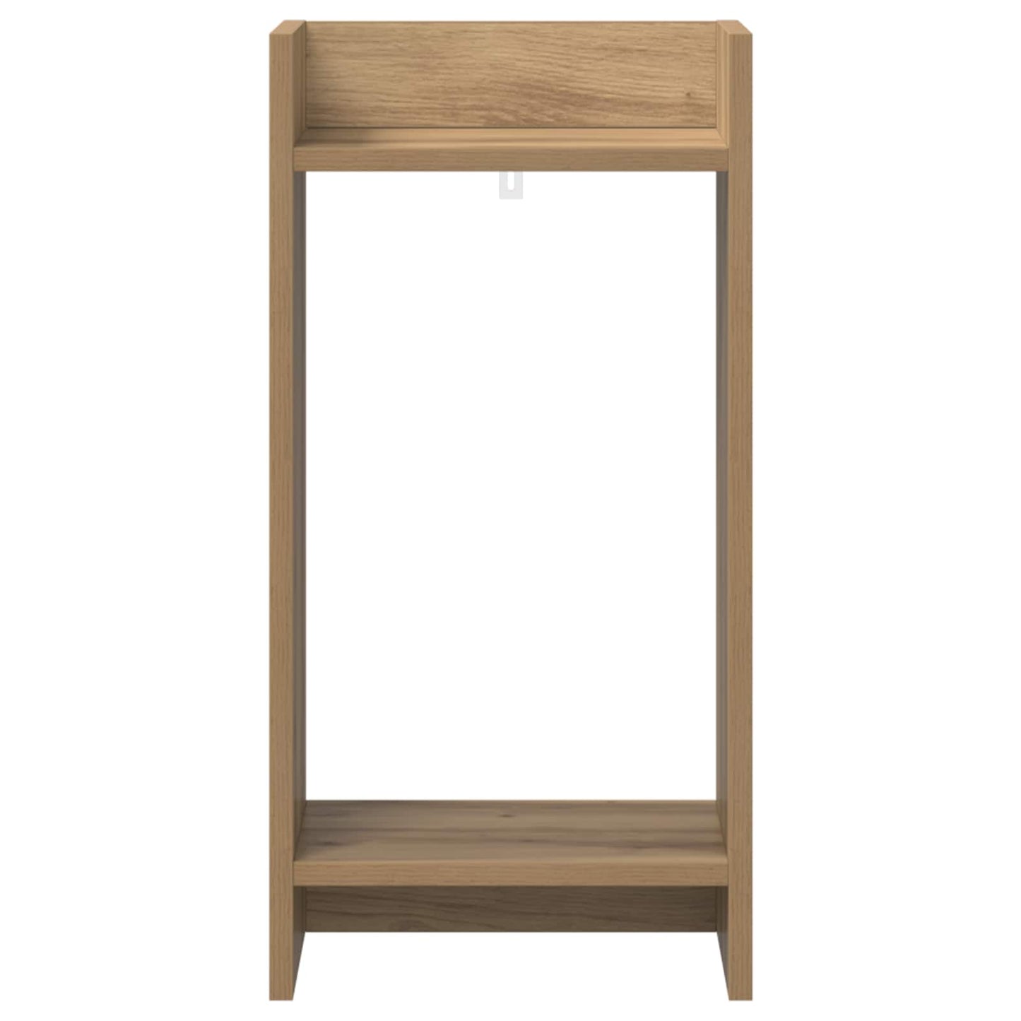 vidaXL Βάση φυτών με ράφι 2 pcs Τεχνίτικη Δρυς 30 x 30 x 60 cm