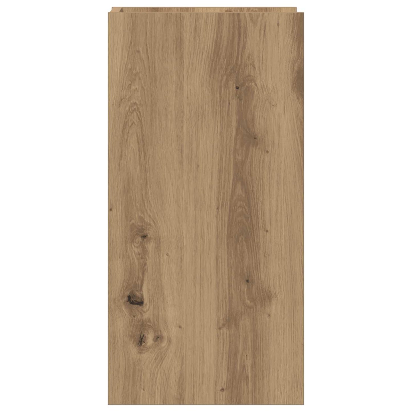 vidaXL Βάση φυτών με ράφι 2 pcs Τεχνίτικη Δρυς 30 x 30 x 60 cm