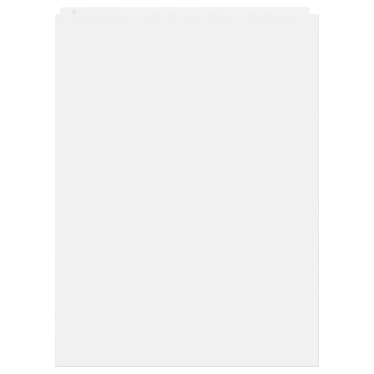vidaXL Βάση φυτών με ράφι 2 pcs Λευκός 30 x 30 x 40 cm