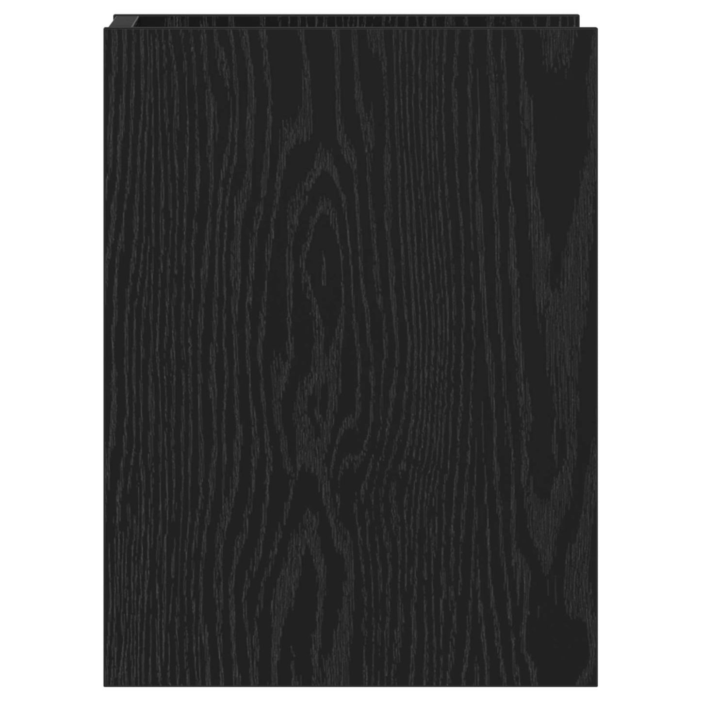 vidaXL Βάση φυτών με ράφι Μαύρη Δρυς 30 x 30 x 40 cm