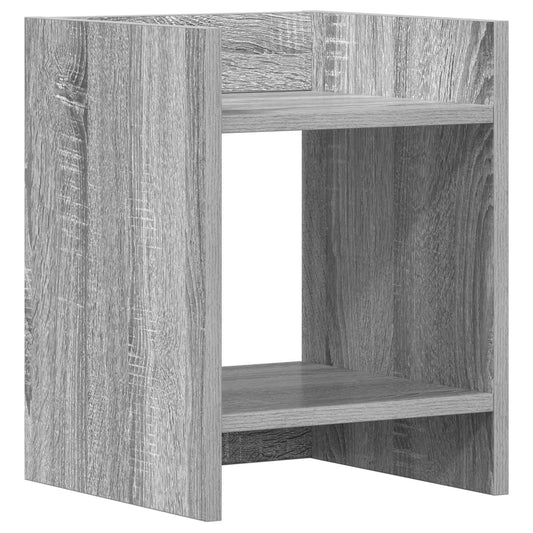 vidaXL Βάση φυτών Γκρι Σονομά 30 x 30 x 40 cm