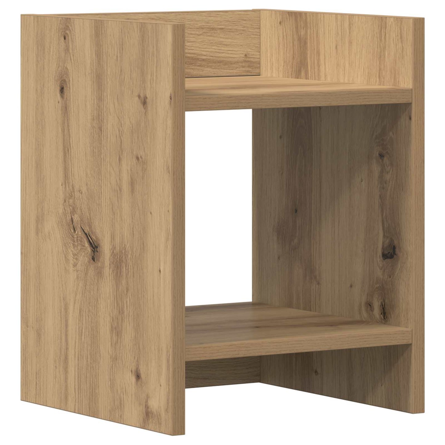 vidaXL Βάση φυτών Τεχνίτικη Δρυς 30 x 30 x 40 cm