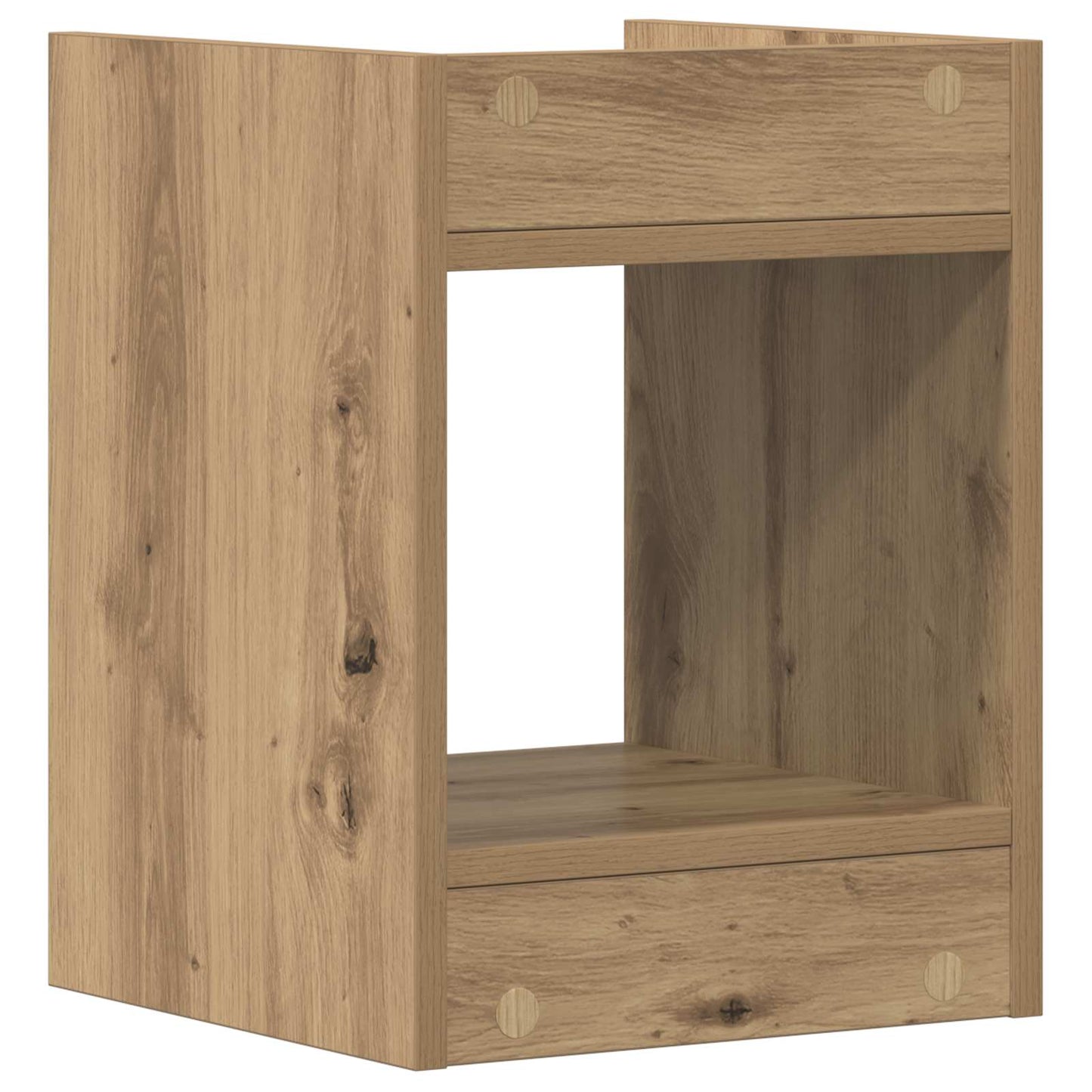 vidaXL Βάση φυτών Τεχνίτικη Δρυς 30 x 30 x 40 cm
