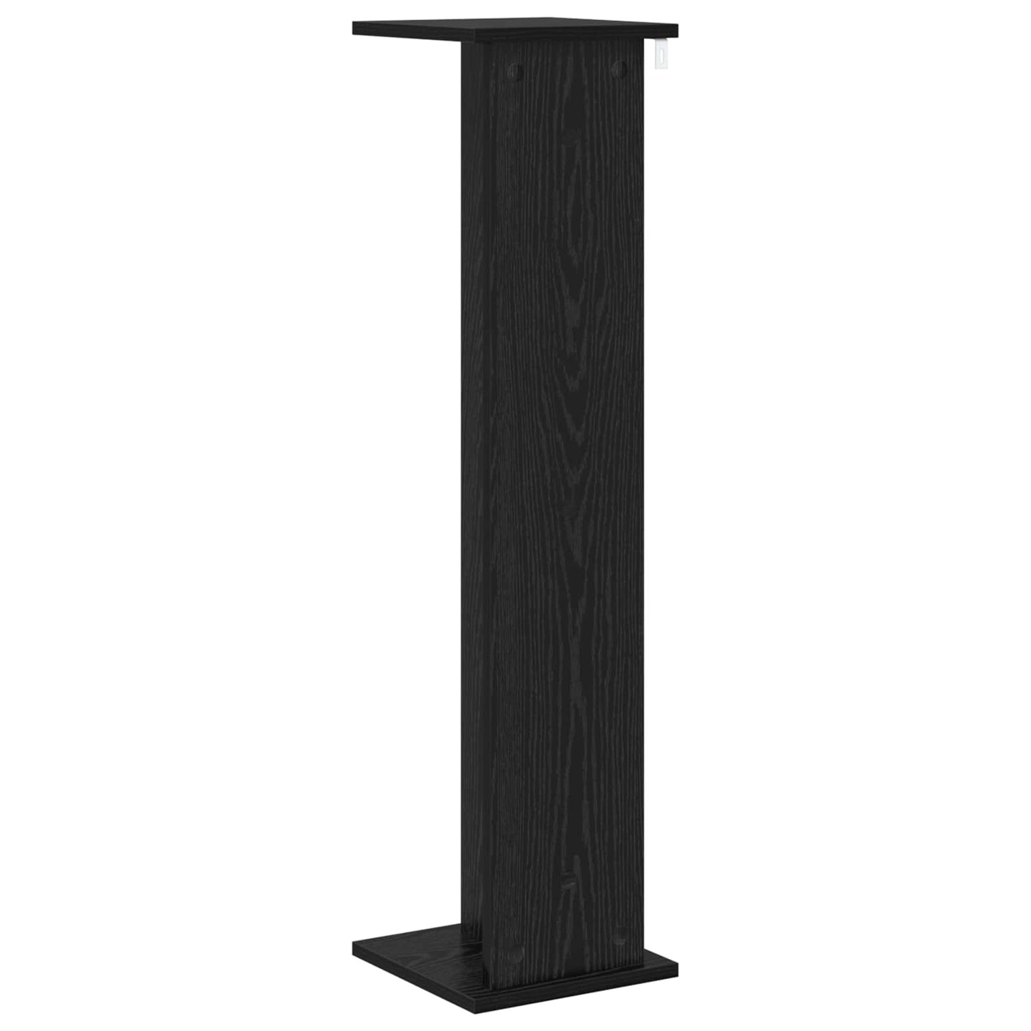 vidaXL Βάση φυτών 2 τμχ. Μαύρη Δρυς 25 x 25,5 x 100,5 εκ.