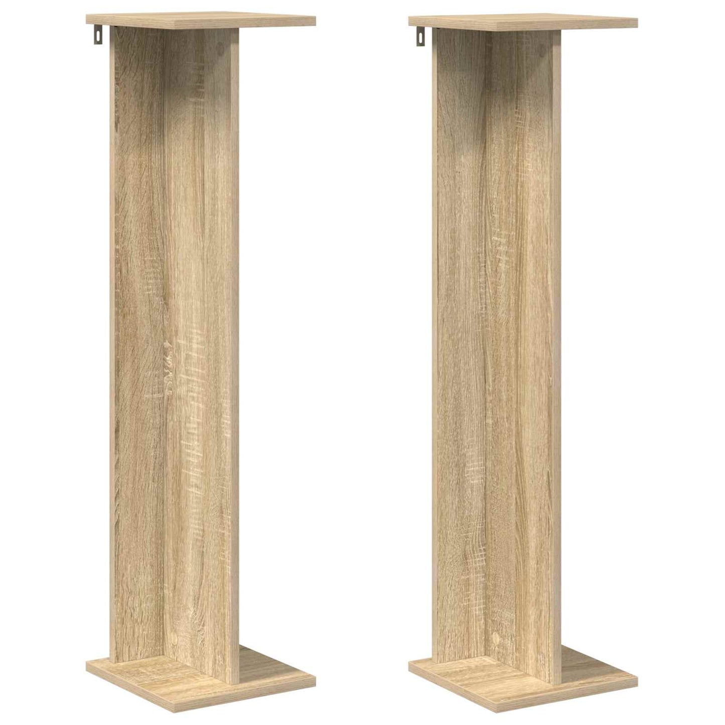 vidaXL Βάση φυτών 2 τμχ. Δρύς Sonoma 25 x 25,5 x 100,5 εκ.