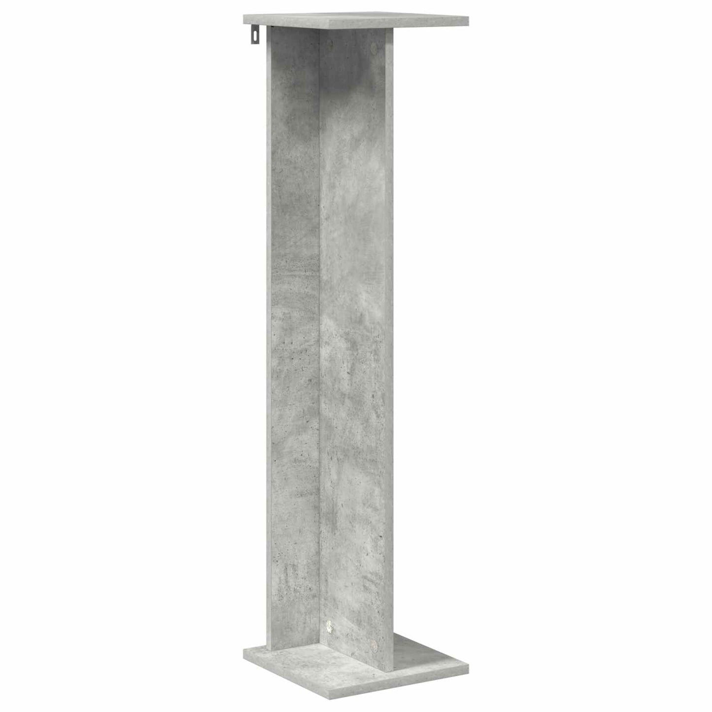 vidaXL Βάση φυτών 2 τμχ. Σκυρόχρωμο Γκρι 25 x 25,5 x 100,5 εκ.