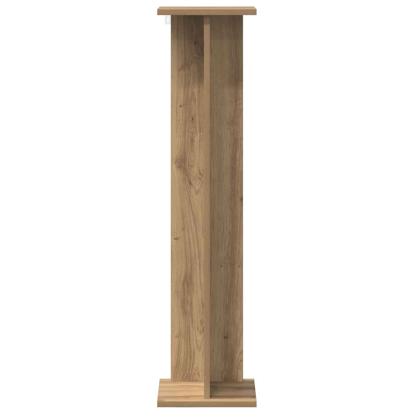 vidaXL Βάση φυτών 2 τμχ. Τεχνίτικη Δρυς 25 x 25,5 x 100,5 εκ.