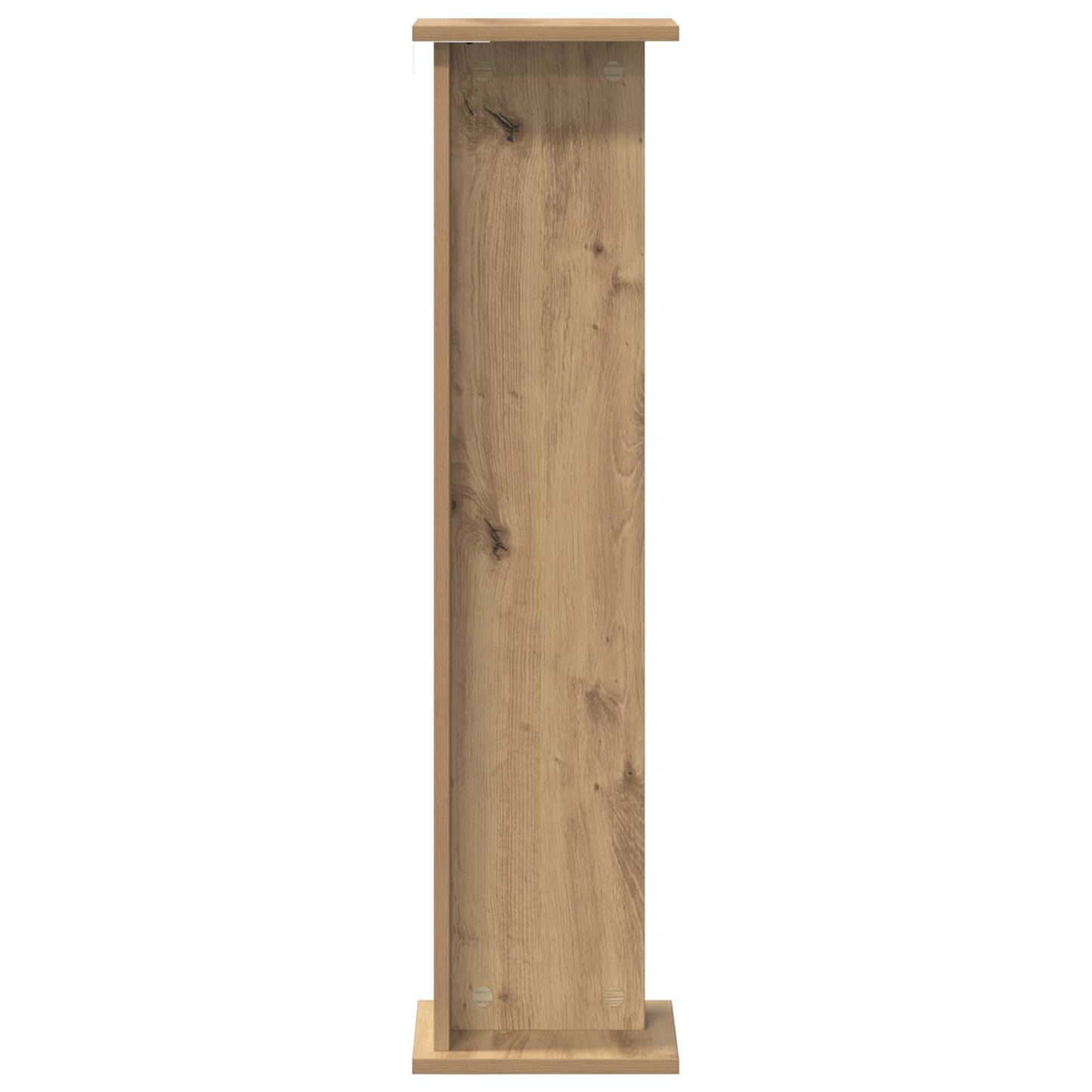 vidaXL Βάση φυτών 2 τμχ. Τεχνίτικη Δρυς 25 x 25,5 x 100,5 εκ.