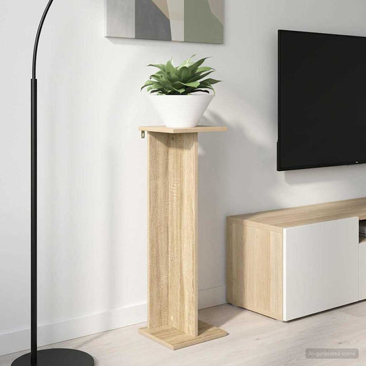 vidaXL Βάση φυτών Δρύς Sonoma 25 x 25,5 x 80,5 εκ.