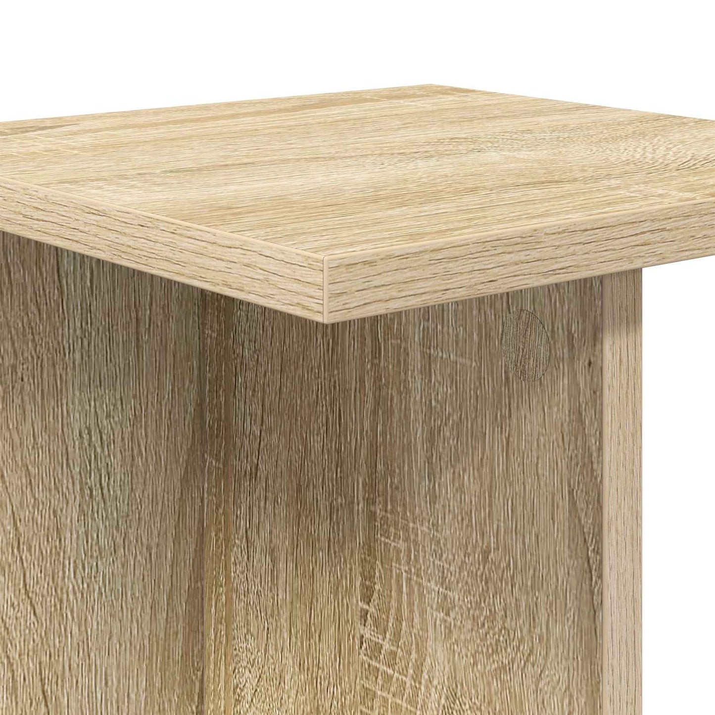 vidaXL Βάση φυτών 2 pcs Δρύς Sonoma 25 x 25,5 x 80,5 εκ.