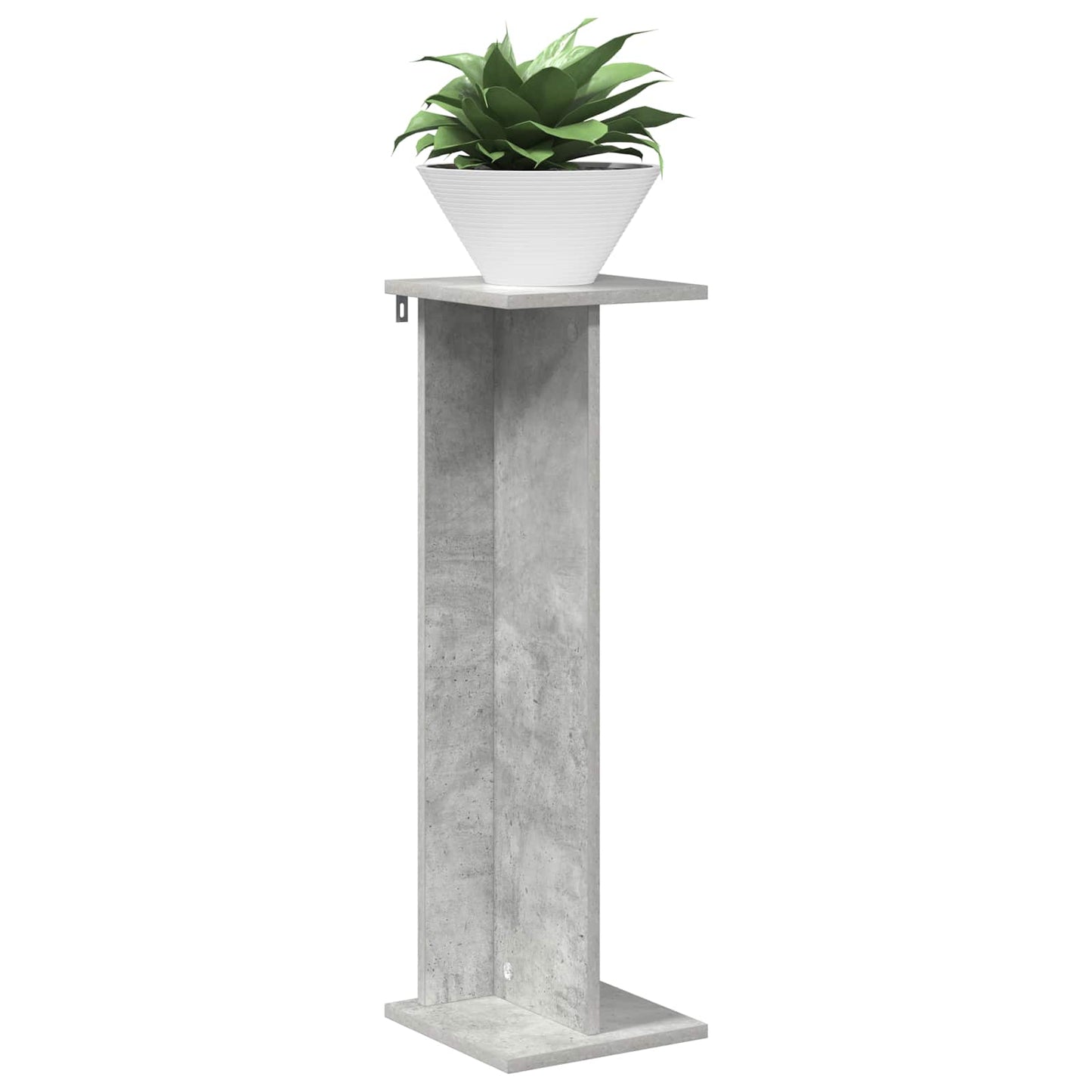 vidaXL Βάση φυτών Σκυρόχρωμο Γκρι 25 x 25,5 x 80,5 εκ.