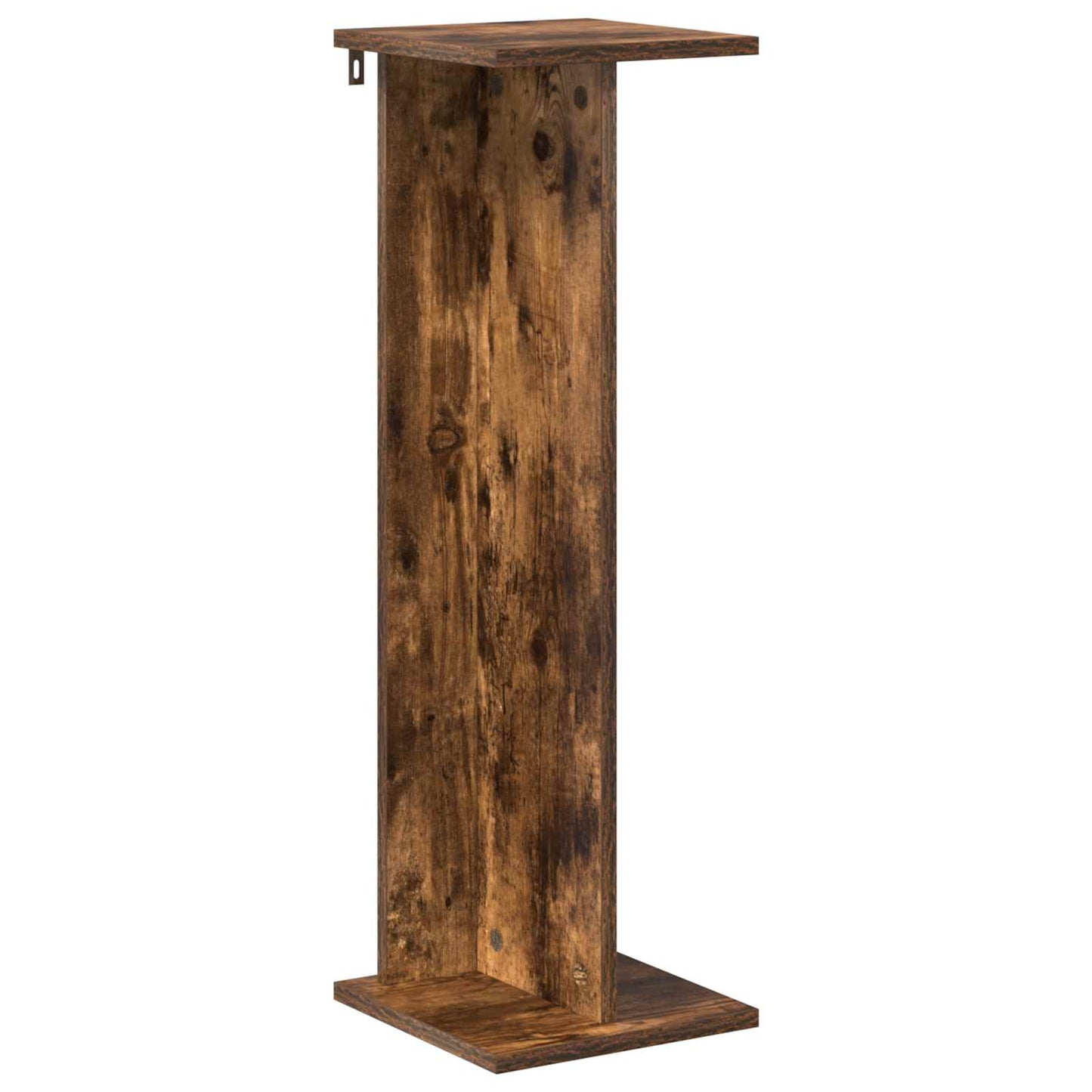 vidaXL Βάση φυτών 2 pcs Καπνιστή Δρυς 25 x 25,5 x 80,5 εκ.