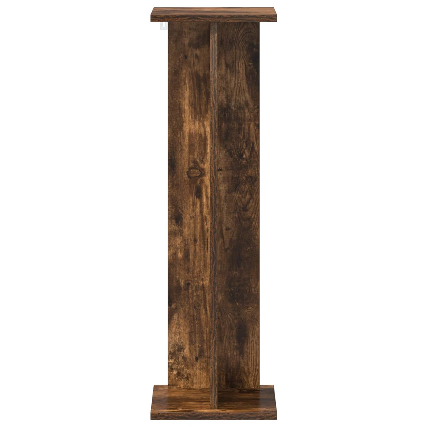 vidaXL Βάση φυτών 2 pcs Καπνιστή Δρυς 25 x 25,5 x 80,5 εκ.