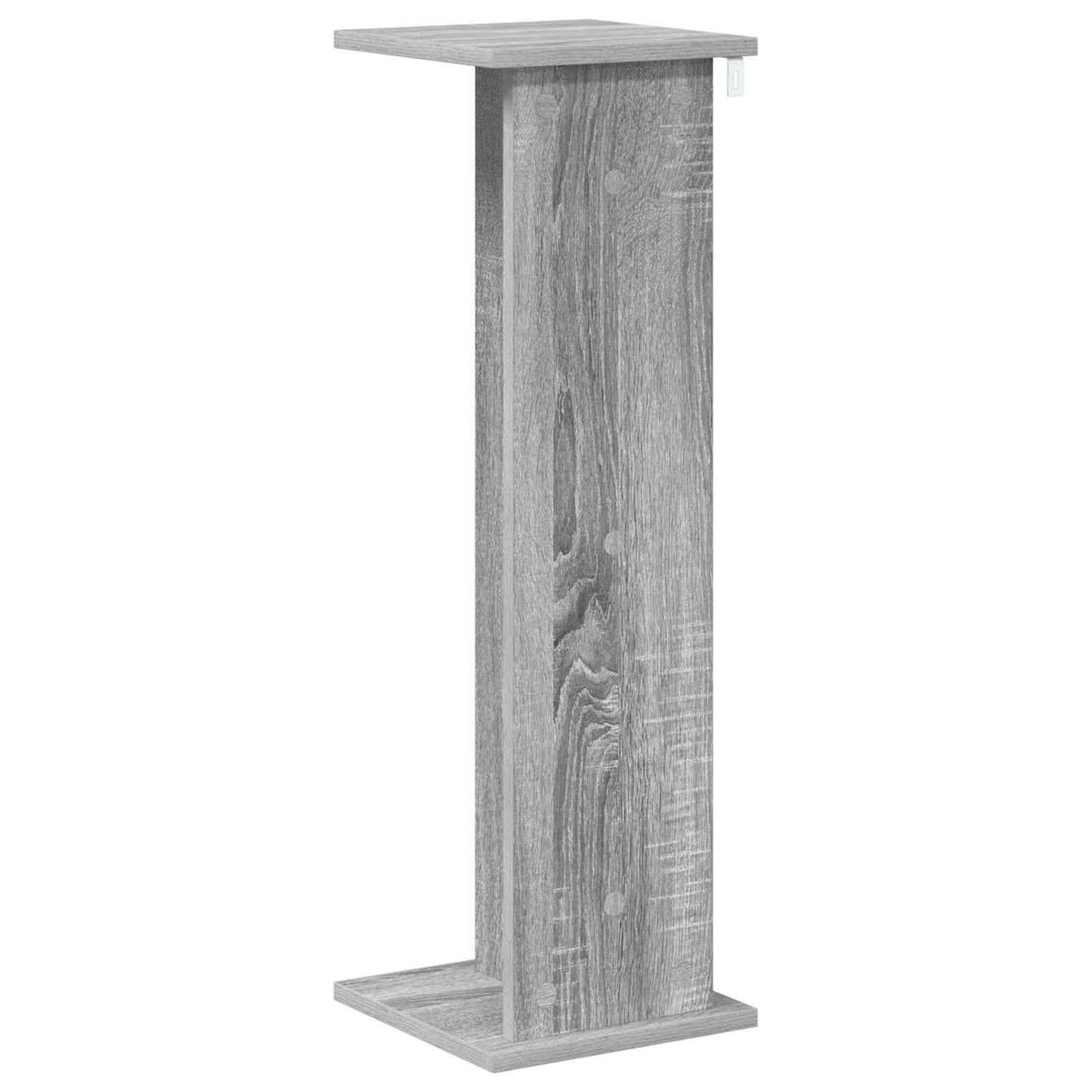 vidaXL Βάση φυτών 2 pcs Γκρι Σονομά 25 x 25,5 x 80,5 εκ.