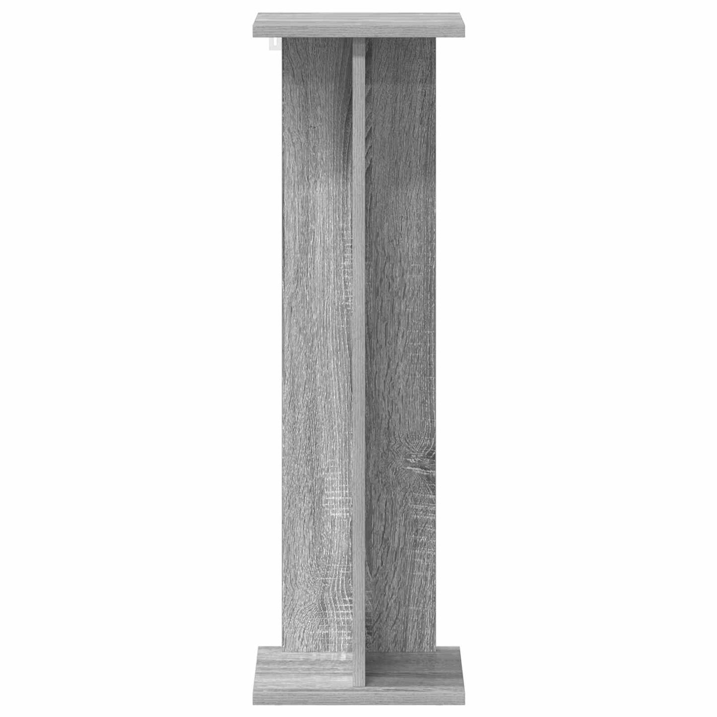 vidaXL Βάση φυτών 2 pcs Γκρι Σονομά 25 x 25,5 x 80,5 εκ.