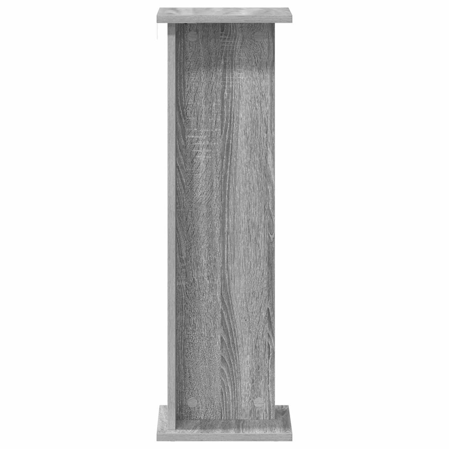 vidaXL Βάση φυτών 2 pcs Γκρι Σονομά 25 x 25,5 x 80,5 εκ.