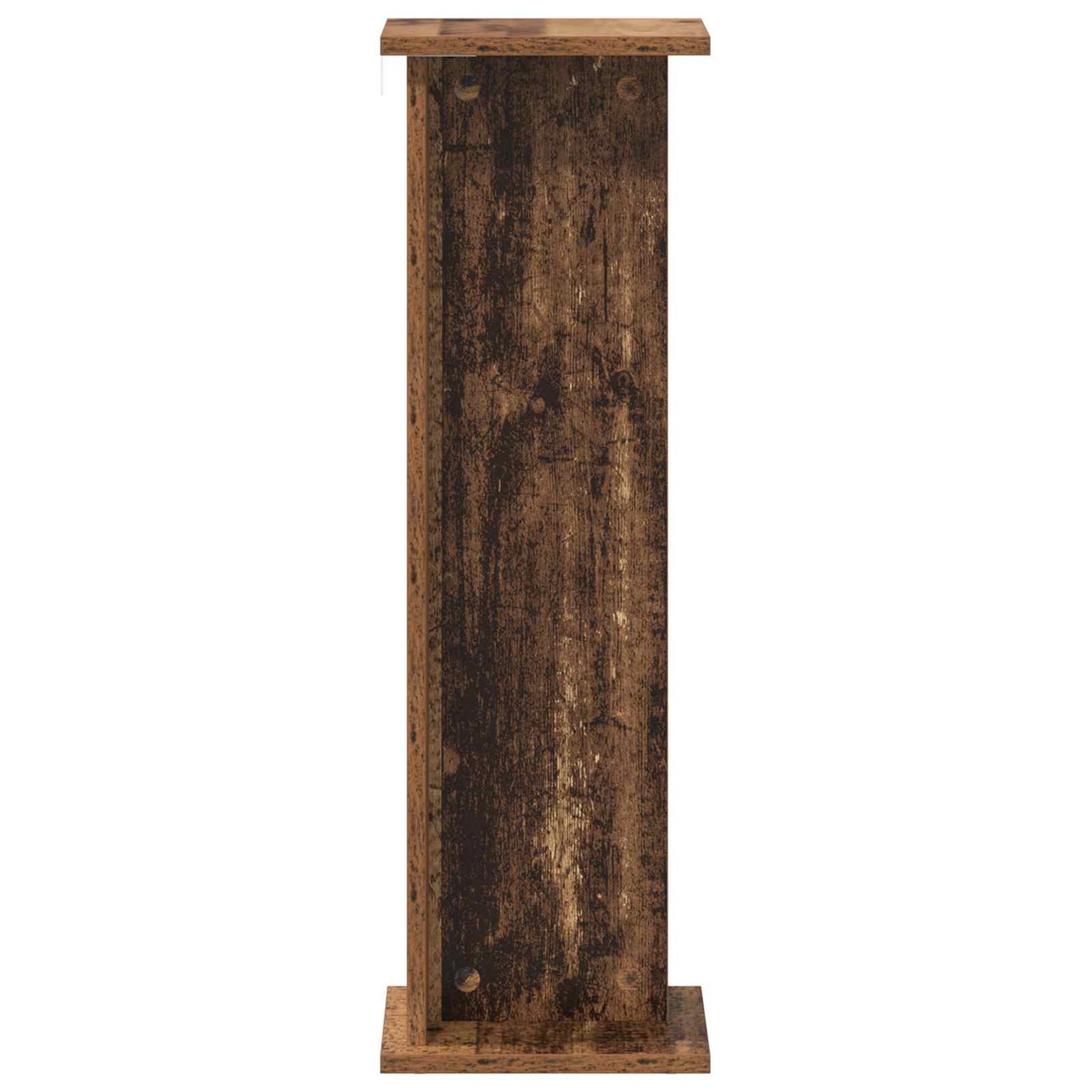 vidaXL Βάση φυτών 2 τμχ. Παλιό ξύλο 25 x 25,5 x 80,5 εκ.