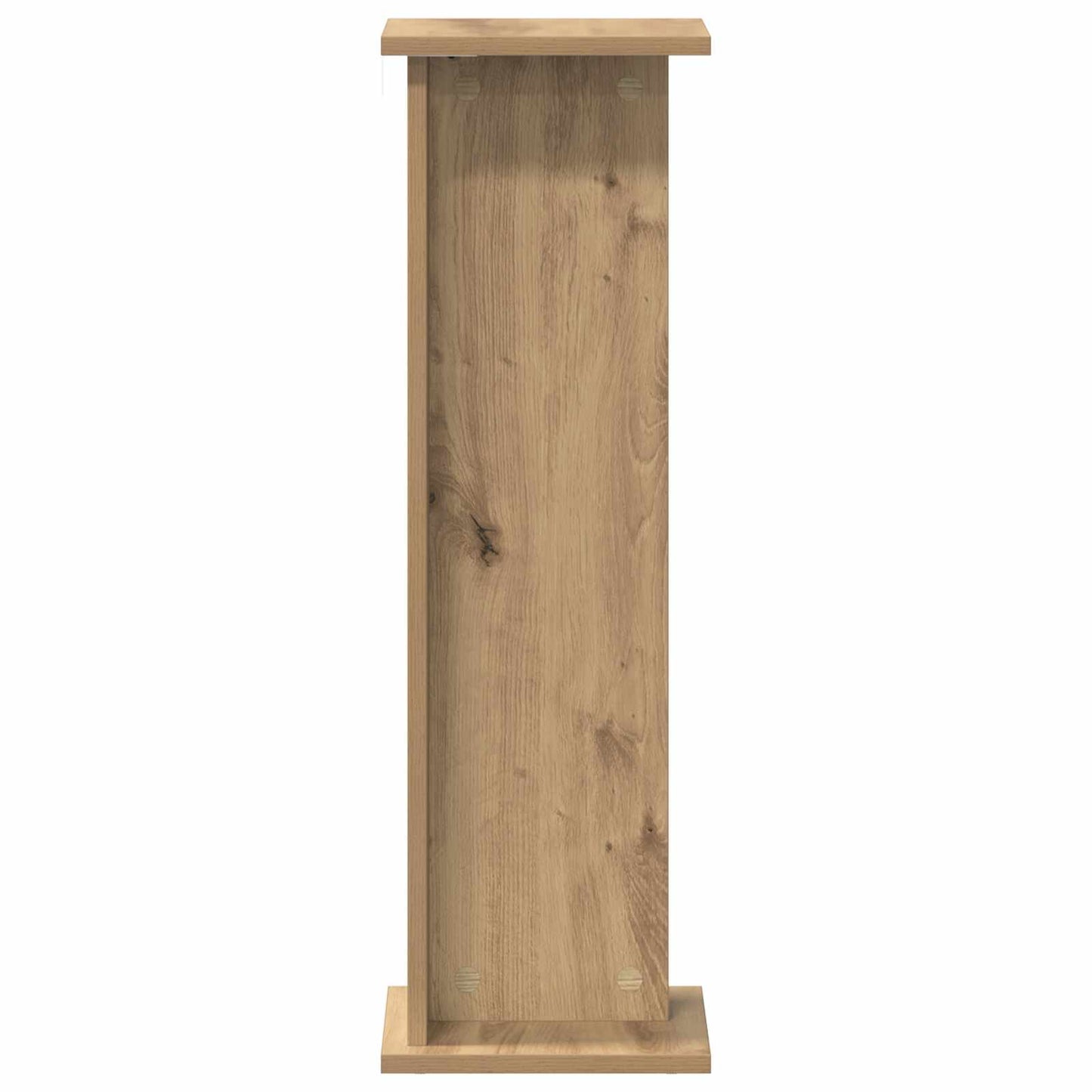vidaXL Βάση φυτών Τεχνίτικη Δρυς 25 x 25,5 x 80,5 εκ.