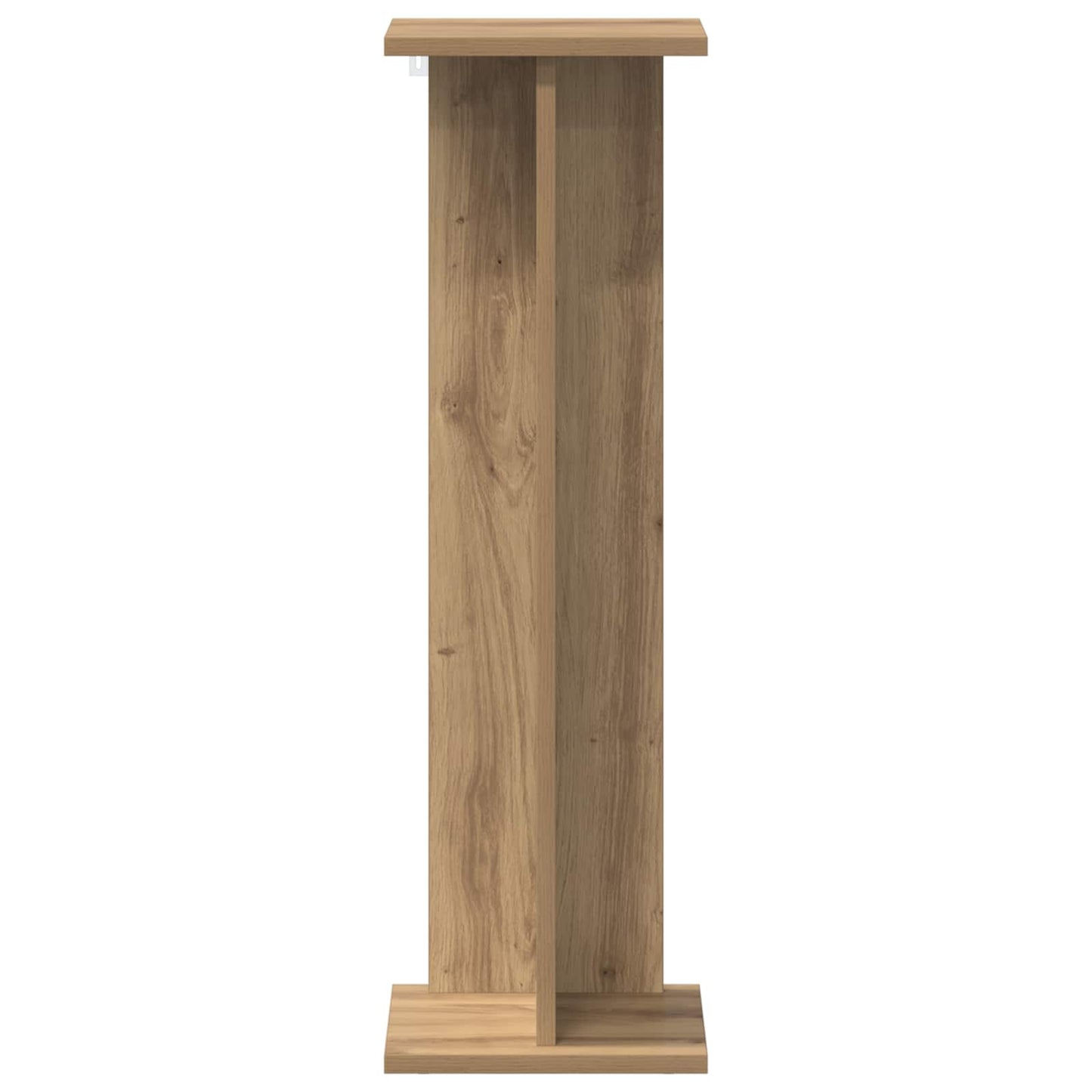 vidaXL Βάση φυτών 2 τμχ. Τεχνίτικη Δρυς 25 x 25,5 x 80,5 εκ.