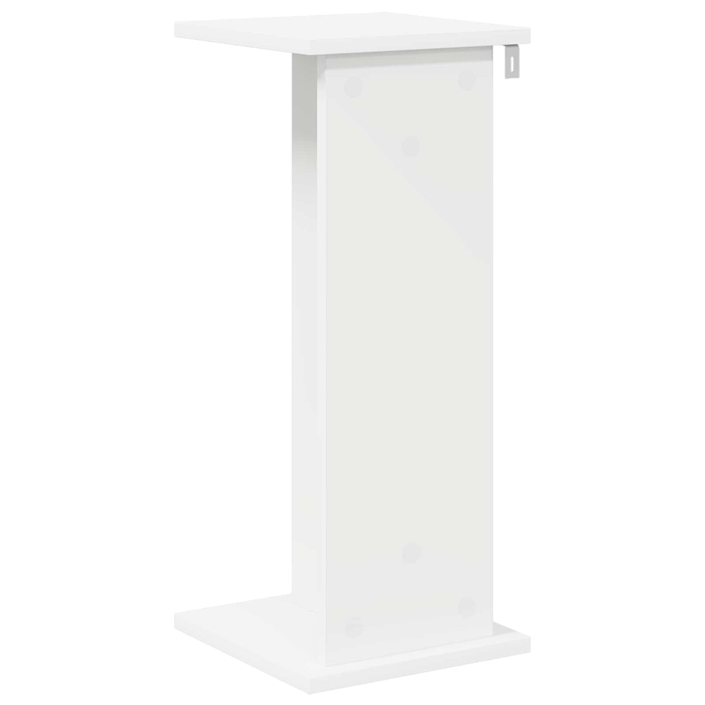 vidaXL Βάση φυτών Λευκός 25 x 25,5 x 60,5 εκ.