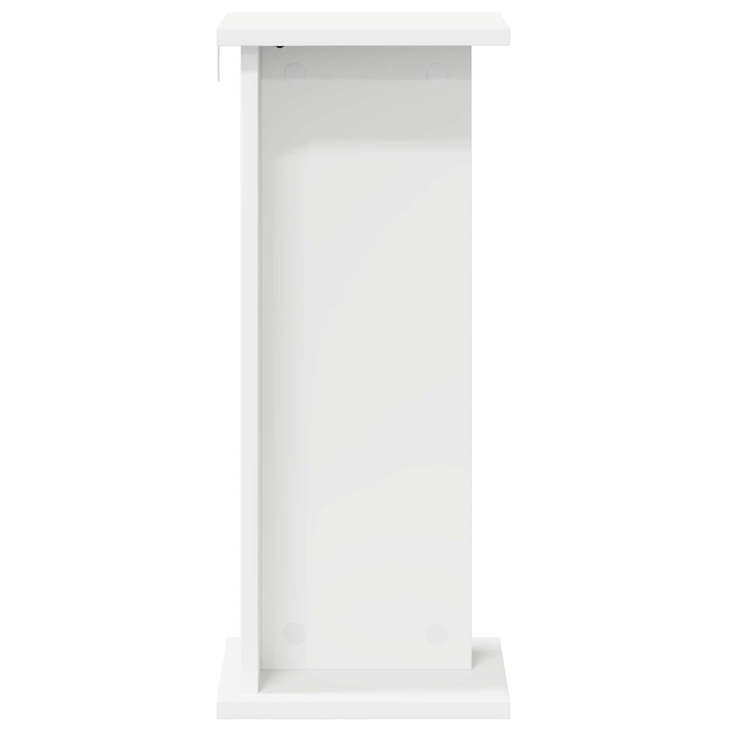 vidaXL Βάση φυτών Λευκός 25 x 25,5 x 60,5 εκ.